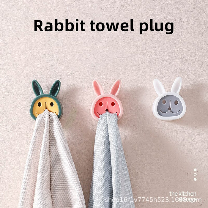 Punch Free Towel Plug Holder - Okeihouse