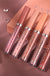 6PC Matte Velvet Lip Gloss Set - Okeihouse