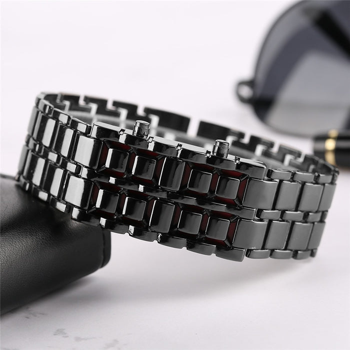 Lava Led Waterproof Watch - Okeihouse