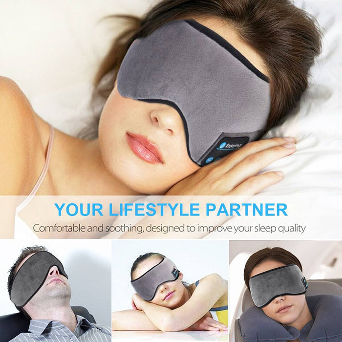 Bluetooth Sleeping Headphones Eye Mask - Okeihouse