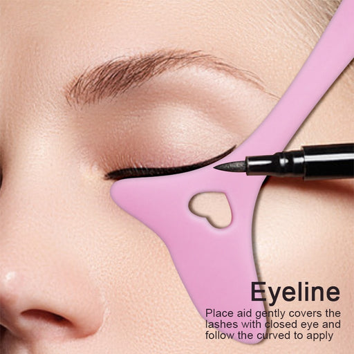 Silicone Eyeliner Makeup Stencils - Okeihouse