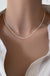 Sparkling Clavicle Chain Necklace - Okeihouse