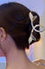 Crystal Pearl Flower Hairpin - Okeihouse