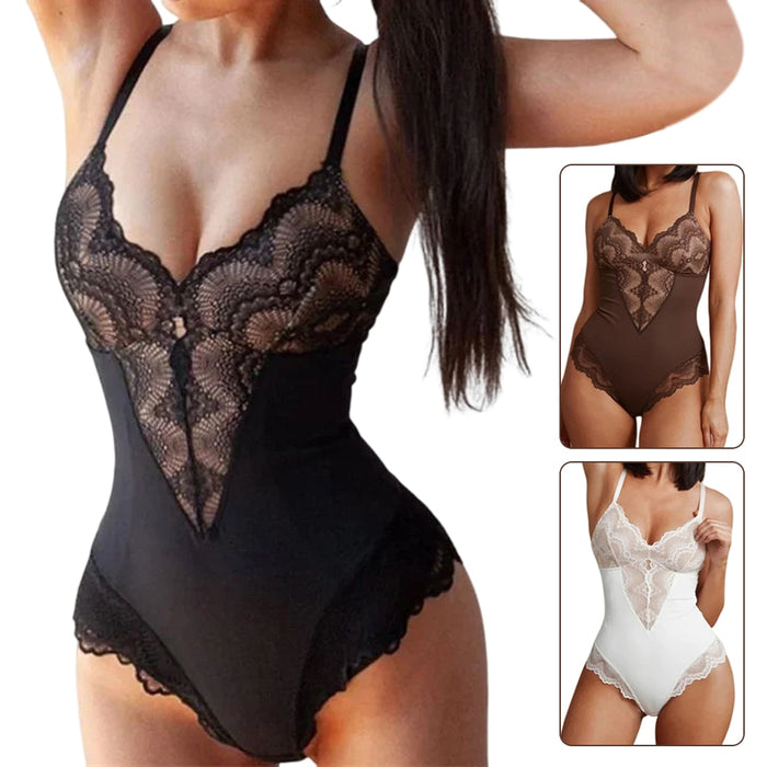 Women's Lace Sexy Body Shaper - Okeihouse