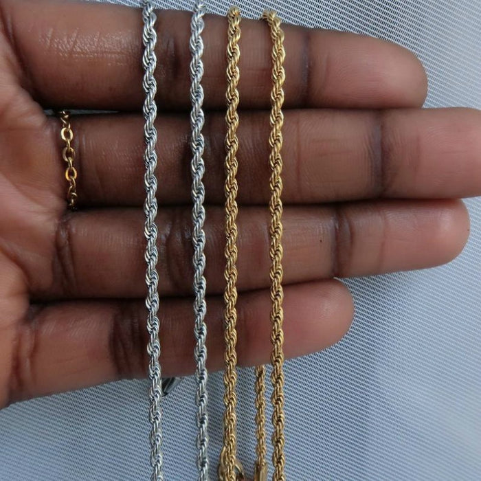 Rope Chain Women Necklace - Okeihouse