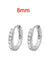 Stainless Steel Minimalist Huggie Hoop Earrings - Okeihouse