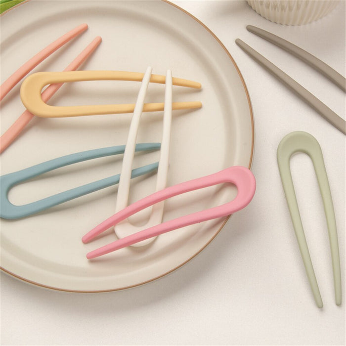 Fashion Candy Color Hair Sticks for Women - Okeihouse