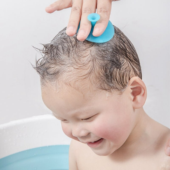 Silicone Soft Baby Bath Massage Brush - Okeihouse