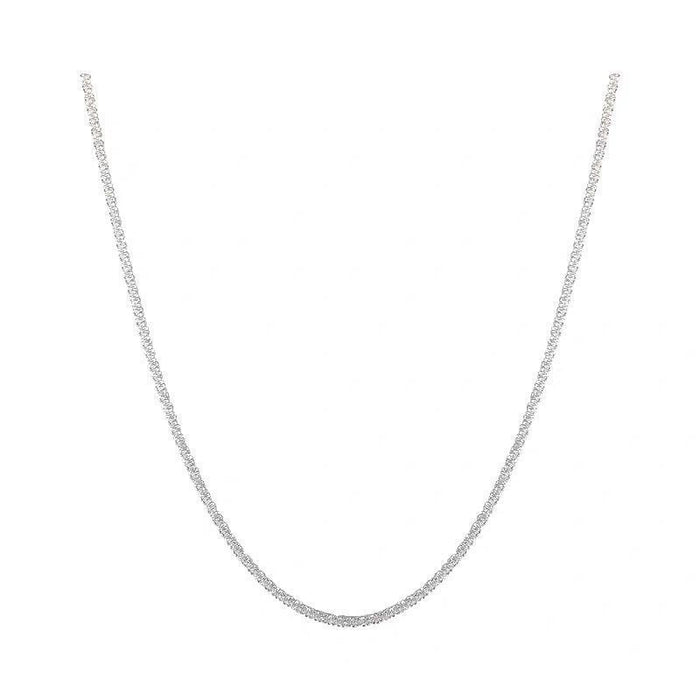 Sparkling Clavicle Chain Necklace - Okeihouse